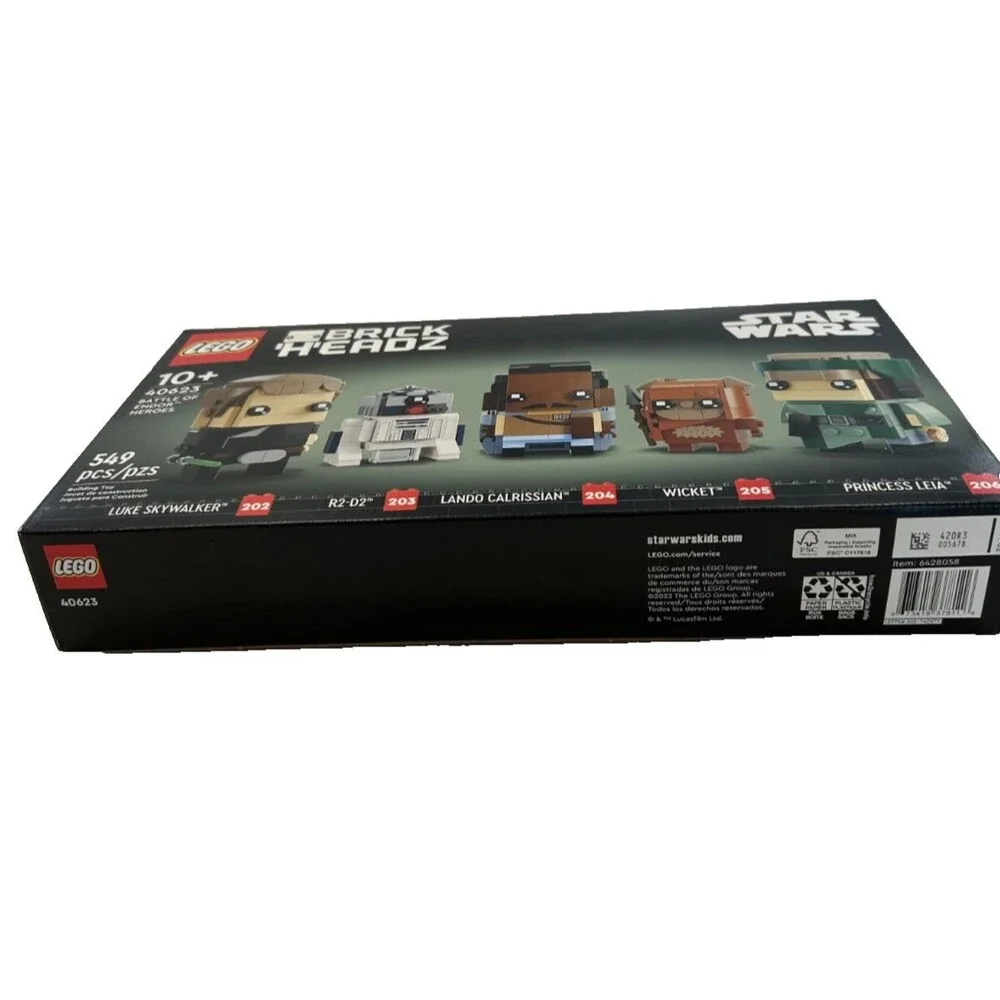 LEGO BRICKHEADZ: Battle of Endor Heroes (40623) New Sealed in Box